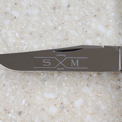 Schatt & Morgan Trapper Dual Blade Pocket Knife Green / Black Handle 042101 - Picture 2 of 10