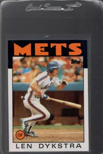 1986 Topps Len Dykstra Baseball Card #53 CS1 Free Shipping #1