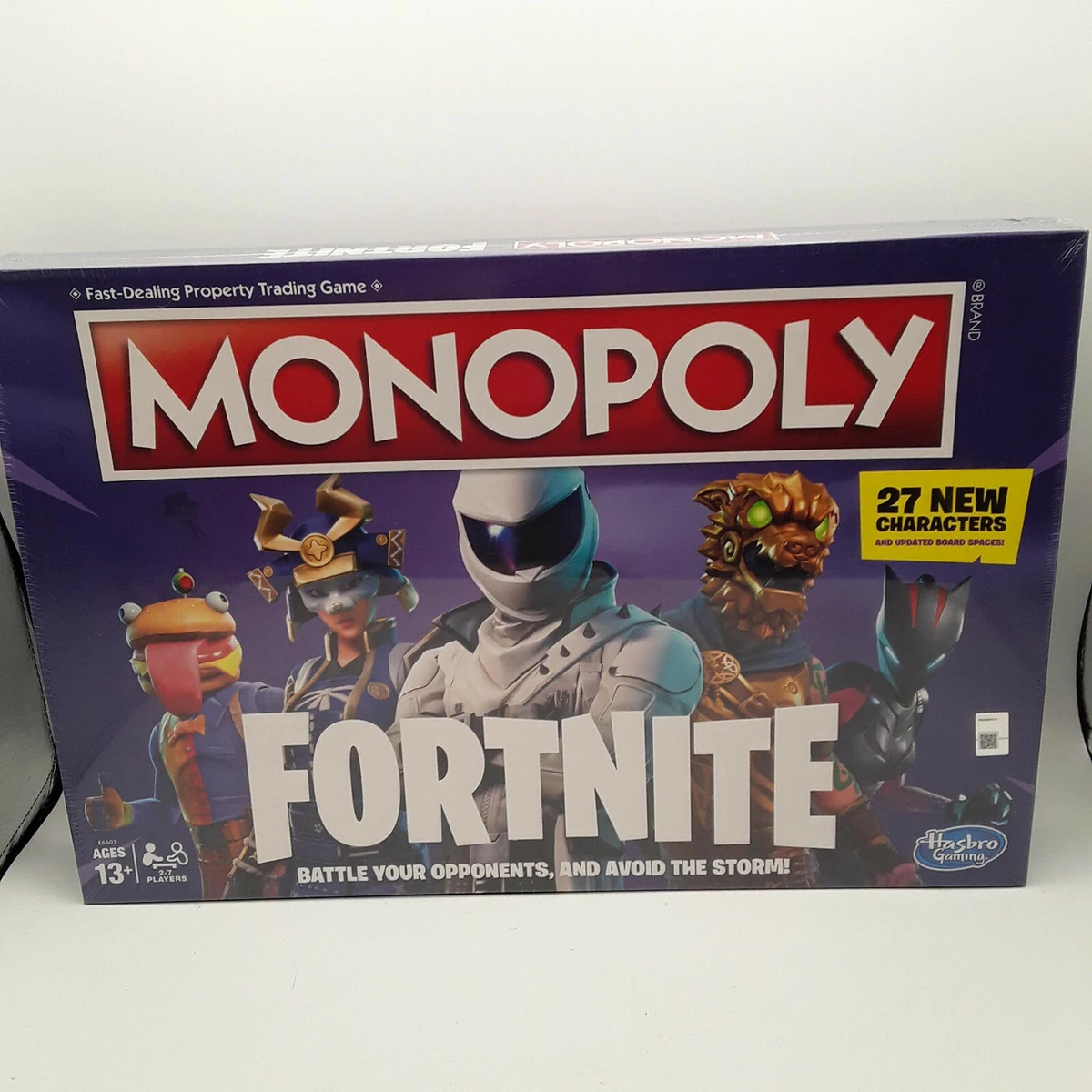 Hasbro FORTNITE MONOPOLY Ages 13+ 2-7 Players