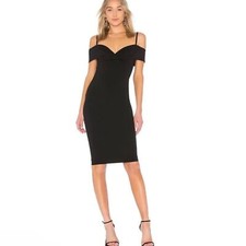 NOOKIE Phoenix Midi Dress | NWT | Small | Black | Revolve