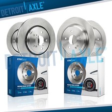 12.60'' Front and 12.20'' Rear Disc Brake Rotors Kit for 2015 - 2020 Acura TLX
