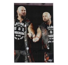 Karl Anderson & Luke Gallows Signed 11x17 Photo (AutographCOA)