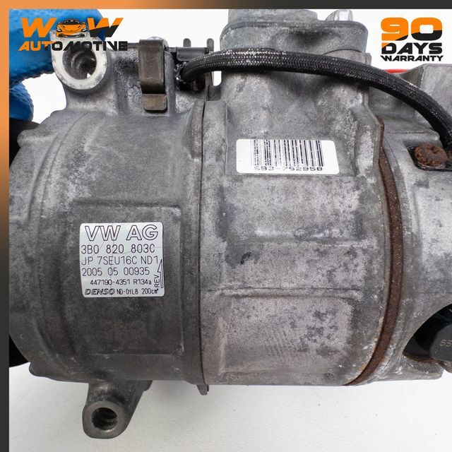 04-13 BENTLEY CONTINENTAL GT FLYING SPUR AC AIR CONDITIONING COMPRESSOR OEM