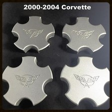 Oem Set Of 4 2000-2004 Chevy Chevrolet Corvette Center Caps 9593475 5105 Oem Set Of 4 2000-2004 Chevy Chevrolet Corvette Center Caps 9593475 5105