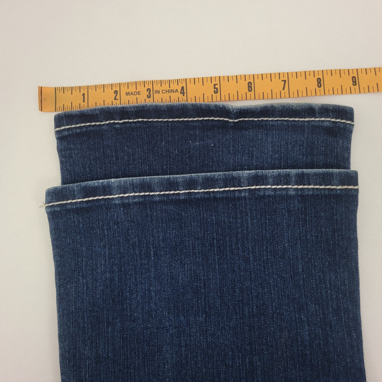 MISS ME Womens 26 (Fit 28) Jeans Boot Cut DARK BLUE Denim Flap Pocket js5014b58v