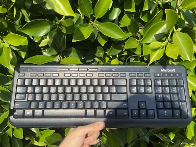Microsoft  Keyboard 600 ANB-00003 Wired Black Office Keyboard