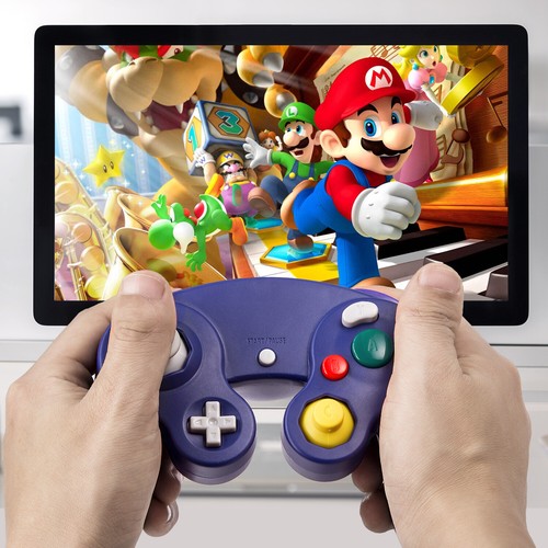 Wired Nintendo NGC Gamepad Game Cube Controller Super Smash Bros (Switch Wii U) - Picture 14 of 27
