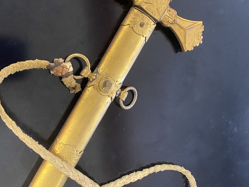 Antique Masonic Knights Templar K.T. Ornate 'Named' Victorian Ceremonial Sword - Picture 10 of 24