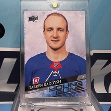 2020-21 Upper Deck #483, DARREN RADDYSH RC YG 🔥🔥🔥 Young Guns Rookie