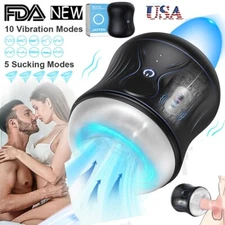 Vibrating Penis Head Massager Male Masturbator Glans Vibrator Sex Toys for Men