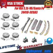 Engine Piston Ring&Timing Chain Set for Santa/Kia Fe Sorento3.8L/3.3L-V6（STD）
