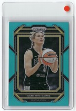 2023 Panini Prizm WNBA Sami Whitcomb #31 TEAL REFRACTOR /49 SEATTLE STORM