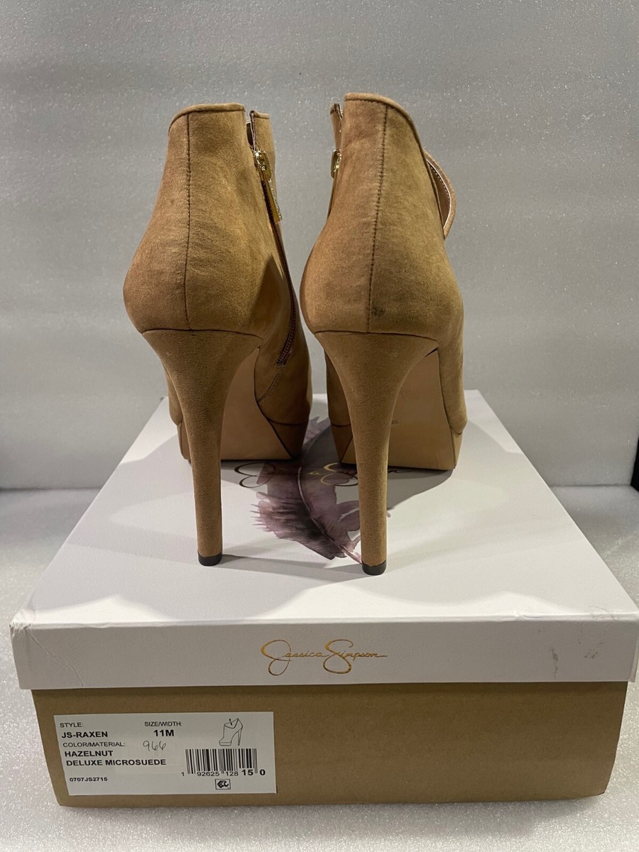 JESSICA SIMPSON Womens Hazelnut V-Cut Out Raxen Deluxe Hills Dress