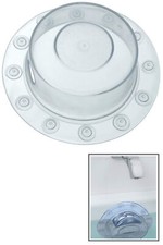 Bathtub Overflow Drain Cover and Stopper - Strong Suction - Deeper Bath Water 
