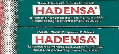Pack of 2 tubes Hadensa Ointment Pilees 40gm | Ayurvedic Cream free shipping