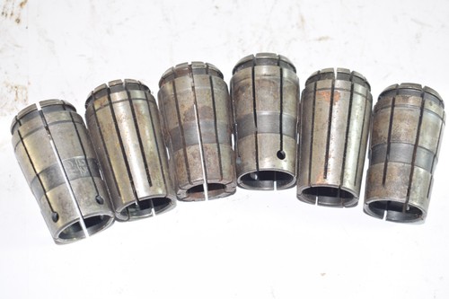 Lot of 6 TG 100 Spring Collets High Precision, Machinist, Milling, Lathe Tooling - Picture 3 of 4