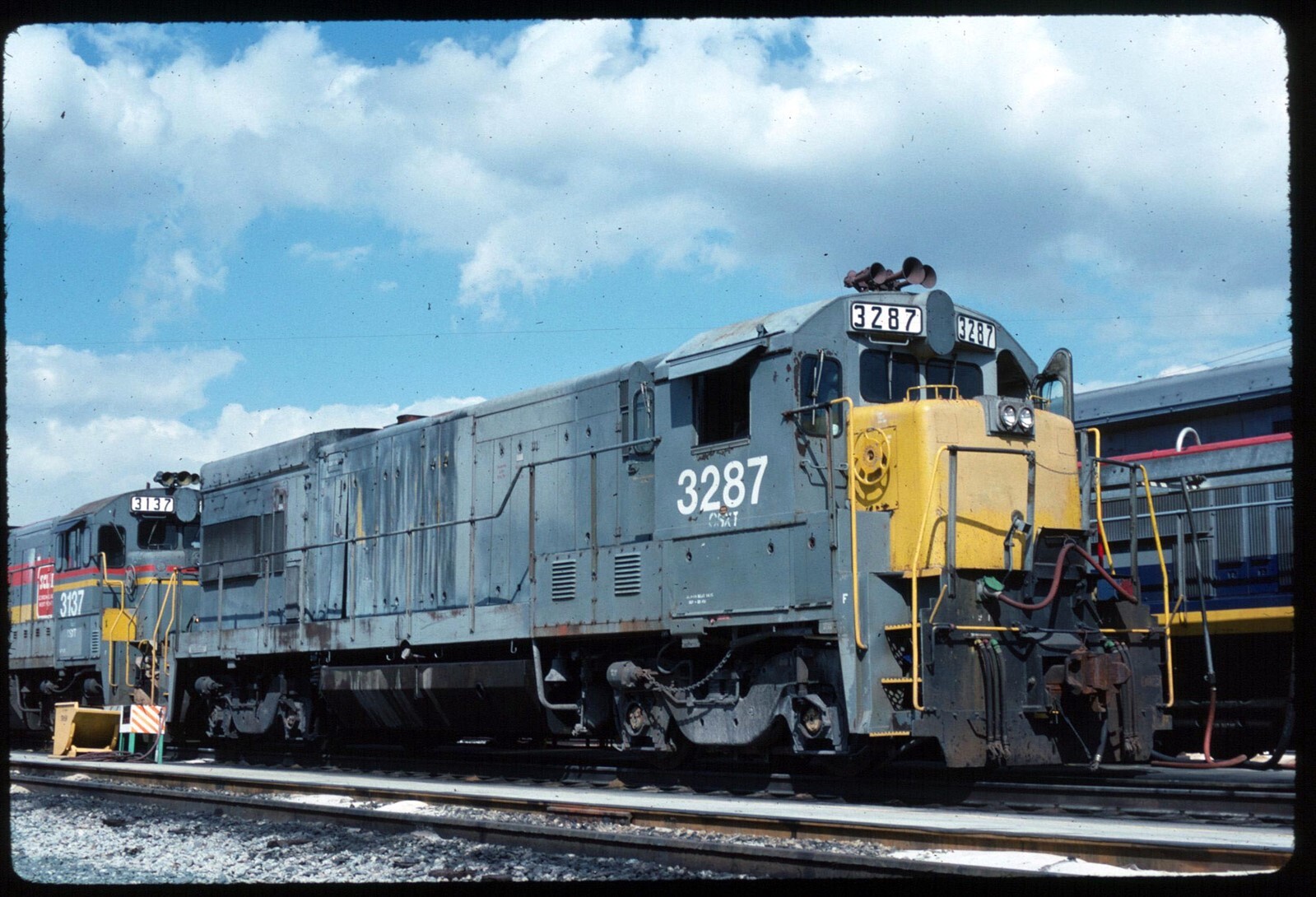Original Railroad Slide - CSXT 3287 Winston Yard FL 11-15-1990 | eBay