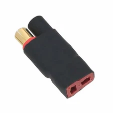 HXT 6.5mm Male+/Female- to Deans Nylon T Plug Female No Wires Adapter RC Battery