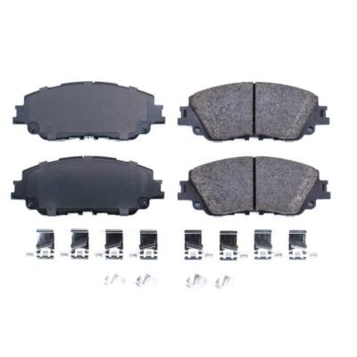 PowerStop 17-2076 Z17 Evolution Ceramic Brake Pads with Hardware