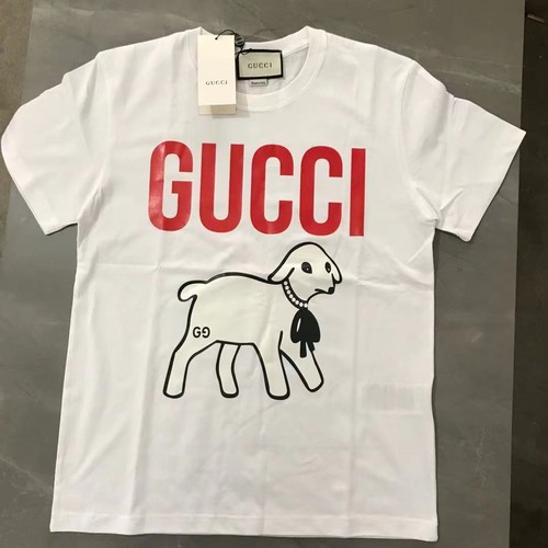 GUCCI White T-shirt,MEN'S T-shirt SIZE 