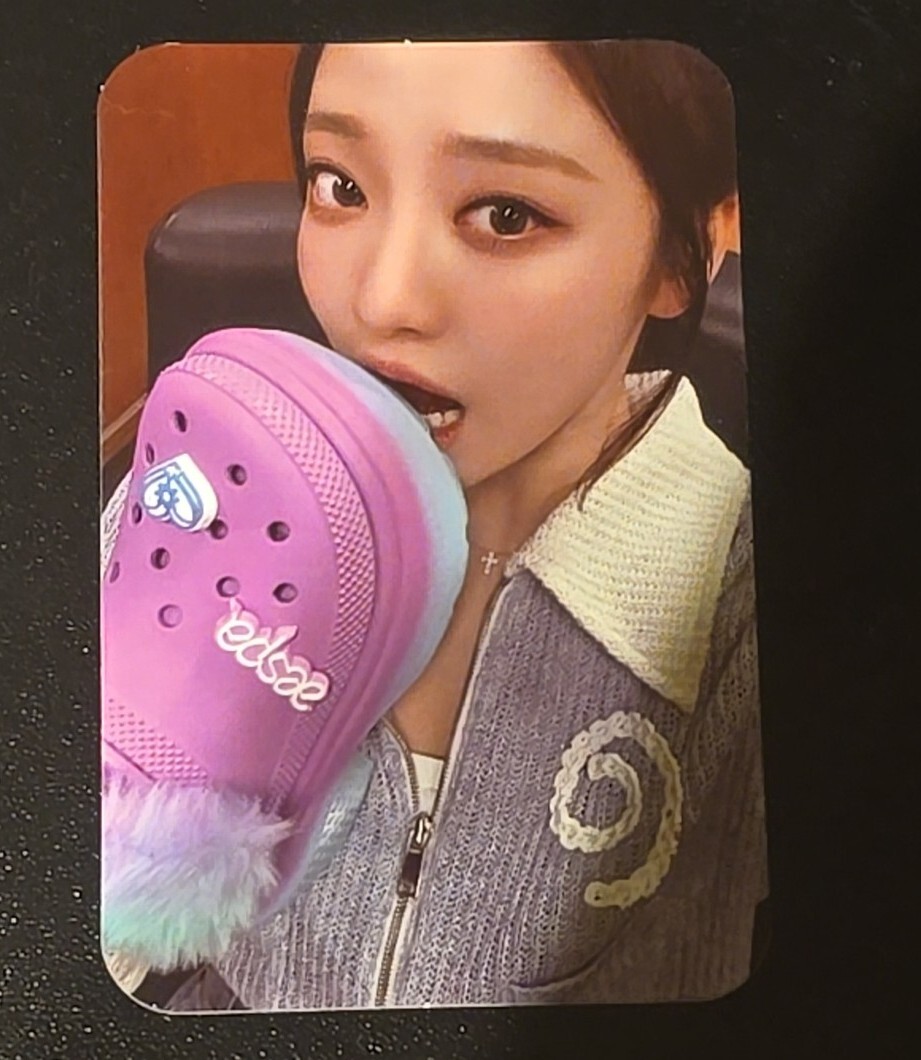 タレントカード ningcokies Ningning Aespa X Crocs PHOTO CARD PC Collab Photo card | eBay