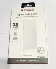 NEW Zagg InvisibleShield Glass Anti-Glare Screen Protector iPhone 12 Pro Max 6.7