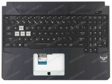 FOR Asus TUF505DU TUF505DV Palmrest Keyboard LED RGB US-International black