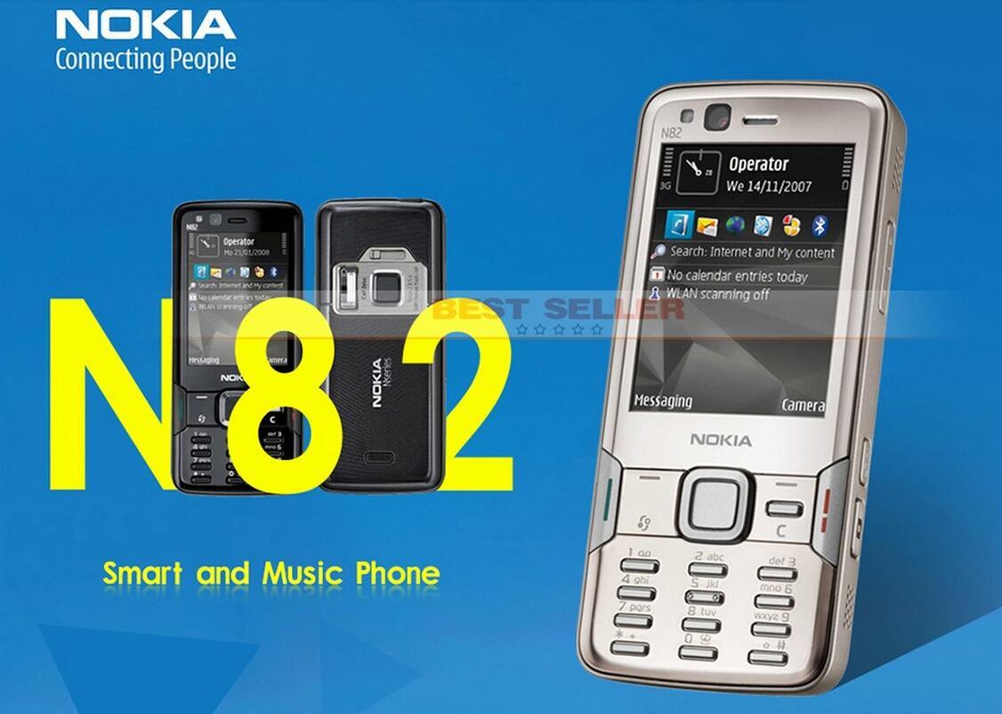 Original Nokia N82 GSM Mobile Phone Dual 3G GPS Unlocked WIFI