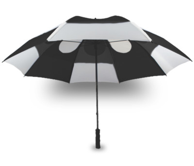 GustBuster Pro Series Gold 62-Inch Windproof Golf Umbrella 