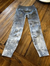 Lululemon Size 4 Wunder Under Ombre Cropped Leggings Athleisure Gym Pants Yoga