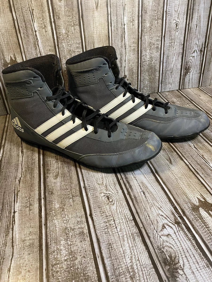 Gray hotsell wrestling shoes