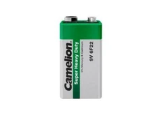 10 X Camelion Super Heavy Duty 9V Block E Block Zinc Carbon Battery In Foil
