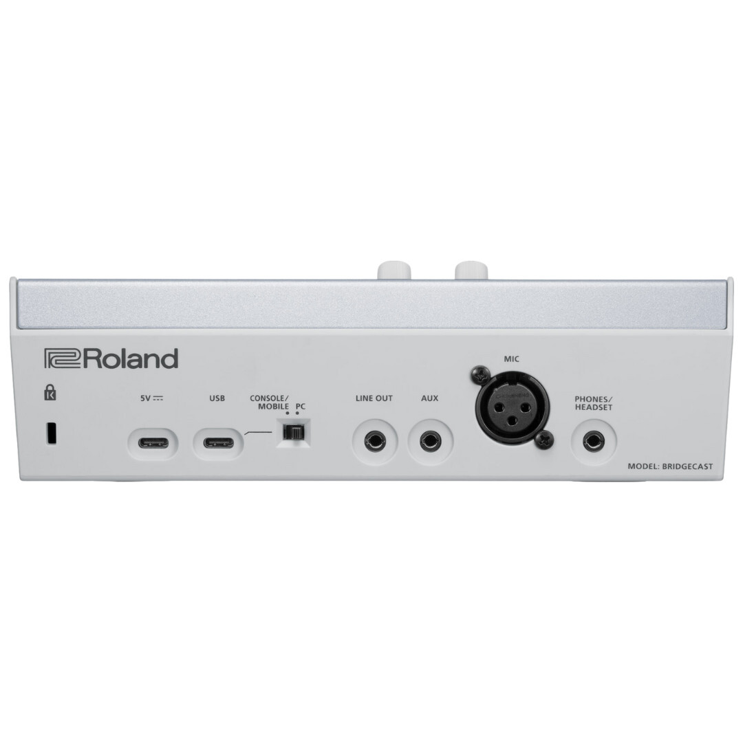 Roland BRC-WH Bridge Cast Dual-Bus Gaming Audio Mixer, White | eBay