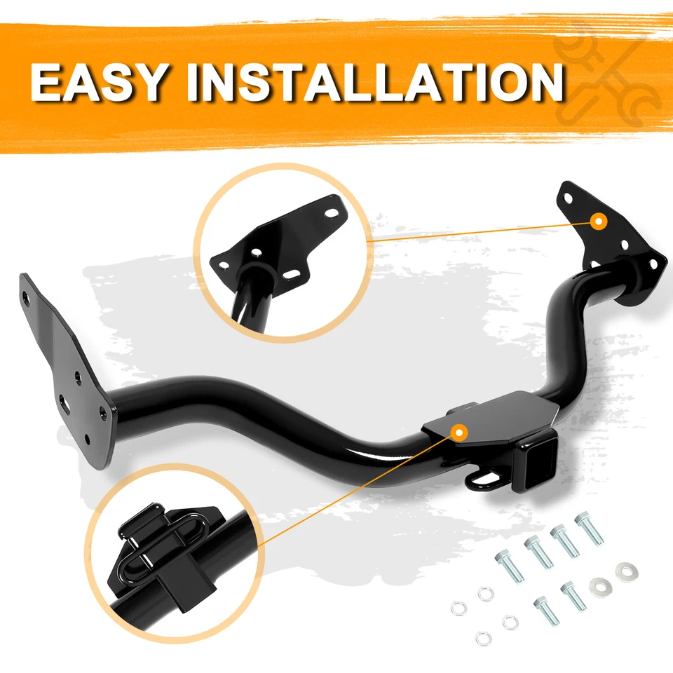 Receptor de enganche de remolque clase 3 de 2" para Nissan Xterra 05-15 kit de remolque de parachoques trasero Foto 4 de 4