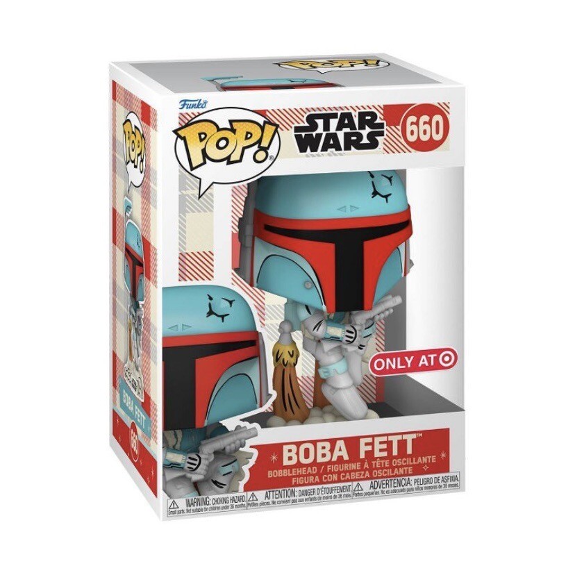 Funko POP Star Wars Boba Fett 660 Retro Reimagined Disney 100