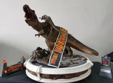 Prime 1 Studio P1S LMCJP-07 Rotunda T-Rex VS Velociraptor 1/8 Dinosaur Statue