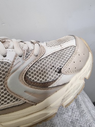 new balance 530 sneaker mens size 10 cream beige running shoe gym - Picture 7 of 16