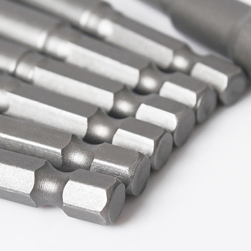 65mm Length Hex Allen Bit Key Sockets 3mm-24mm Nut Driver Screwdriver 1/4" Shank - Picture 4 of 30
