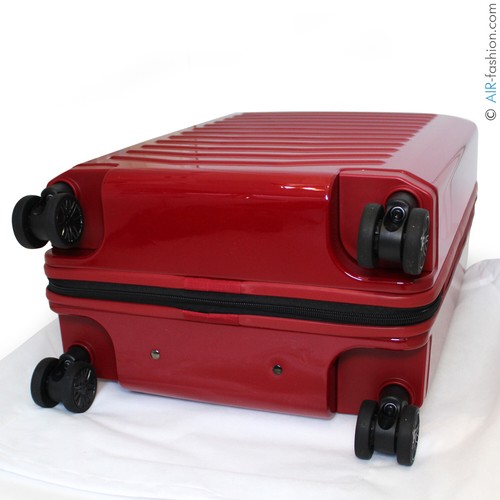 Porsche Design Roadster glossy red Hardside carry-on spinner Suitcase Trunk S 21 - Picture 14 of 14