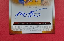 Panini Kobe Bryant Basketball Autographed Sports Trading Panini Kobe Bryant Basketball Autographed Sports Trading