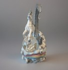San Francisco Marjorie Sarnat Music Box Unicorn Rainbow Water Globe moon stars — photo 6