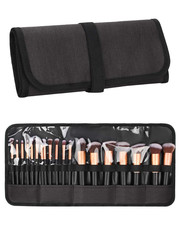 Makeup Brush Holder,Makeup Brush Organizer,Travel Makeup Brushes Bag Cosmetic Ba