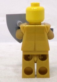 LEGO Castle 7079 Drawbridge Defense cas415 Gold Knight Minifigure incomplete