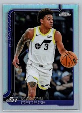 2025-26 Topps Chrome Basketball Keyonte George #235 Refractor Utah Jazz NBA