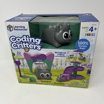 Learning Resources Coding Critters~Scamper & Sneaker New Sealed Box