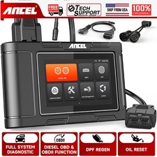 ANCEL HD3300 Heavy Duty Truck Full System Diagnostic Scanner Oil Reset DPF Regen