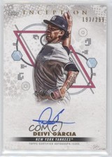 2022 Topps Inception Base Rookie and Emerging Stars /299 Deivi Garcia Auto s1i