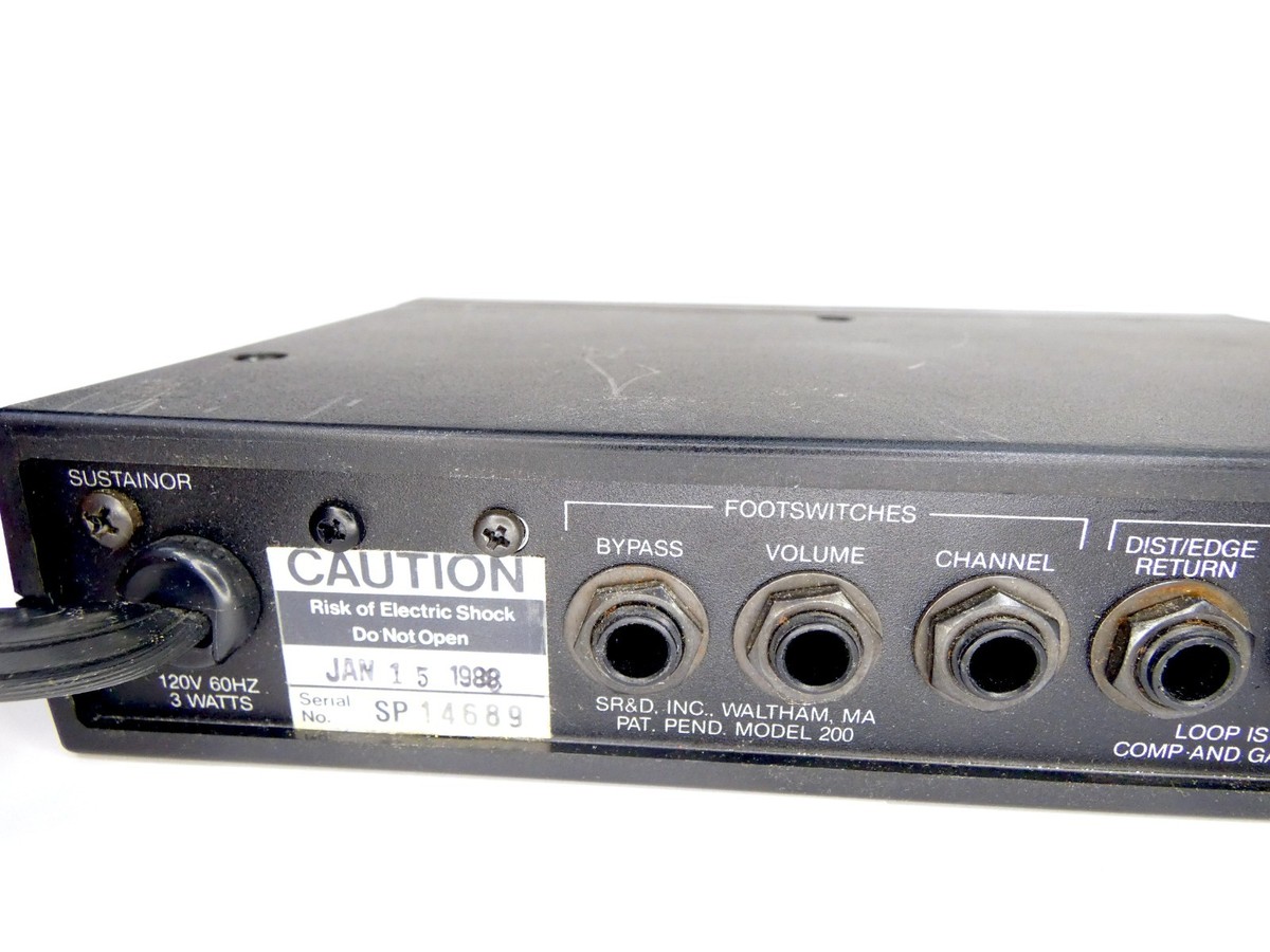 Tom Scholz SR&D Rockman Sustainor | eBay