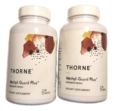 2-Pack 2 Count Thorne Research Methyl-Guard Plus - 90 Count Exp 12/2026