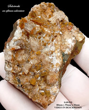 Brandberg quartz and calcite - Goboboseb region Namibia